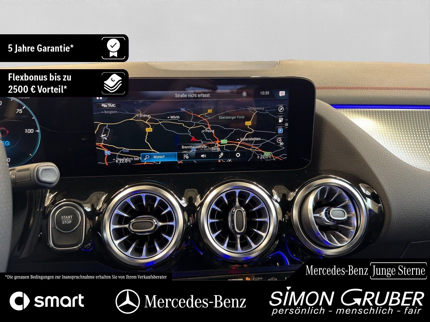 Fahrzeugabbildung Mercedes-Benz EQA 250 AMG Night Distronic Burm Ambi KeylessGo