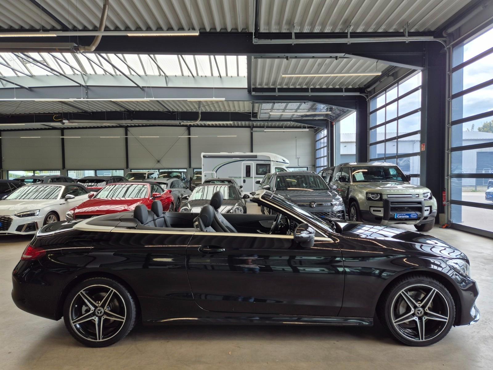 Mercedes-Benz C 180 CABRIO AMG LINE NAVI LED SHZ 360CAM DISTRO