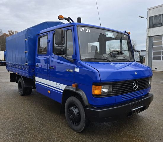 Mercedes-Benz 508D 4x2 Doka 7-Sitzer 3-Türer 2x AHK Ex-THW 