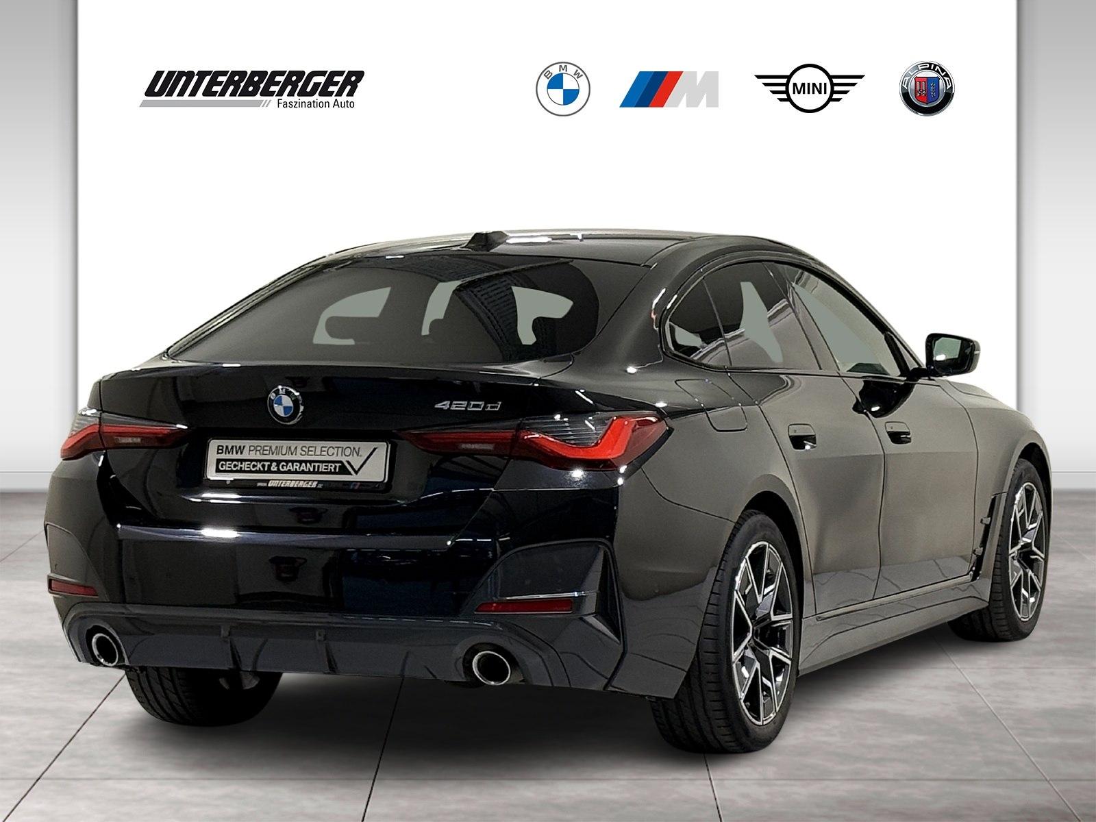 BMW 420d Gran Coupé M Sportpaket 360° HK Laser DA