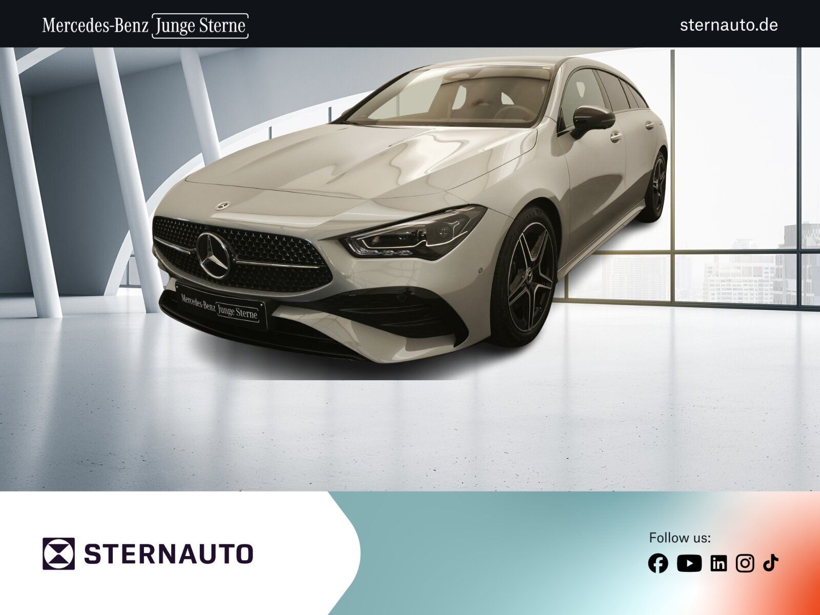 Mercedes-Benz CLA 200d SB AMG Night Distr AHK MultiBeam 360Cam