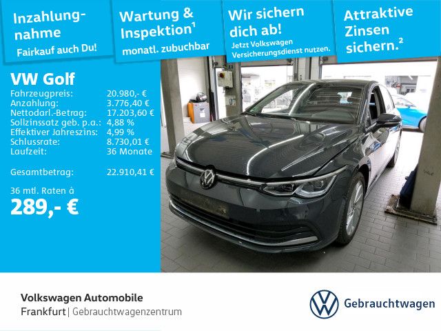 Volkswagen Golf VIII 1.5 TSI Style Navi ACC LED-Plus DAB+ L