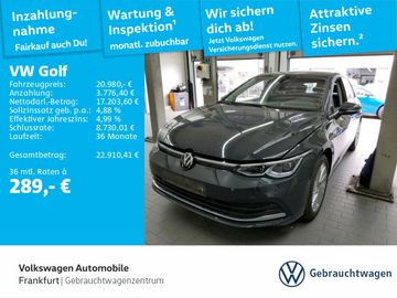Volkswagen Leasingangebot: Volkswagen Golf VIII 1.5 TSI Style Navi ACC LED-Plus DAB+ L