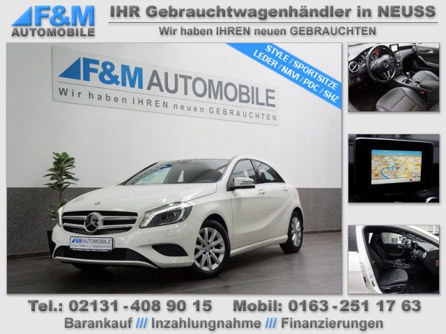 Mercedes-Benz A 180 Style Navi Leder PDC Sitzhz