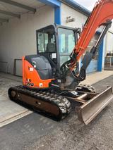 Hitachi ZX 55 U-5A Tieflöffel +Grabenräumlöffel  - Hitachi Radlader