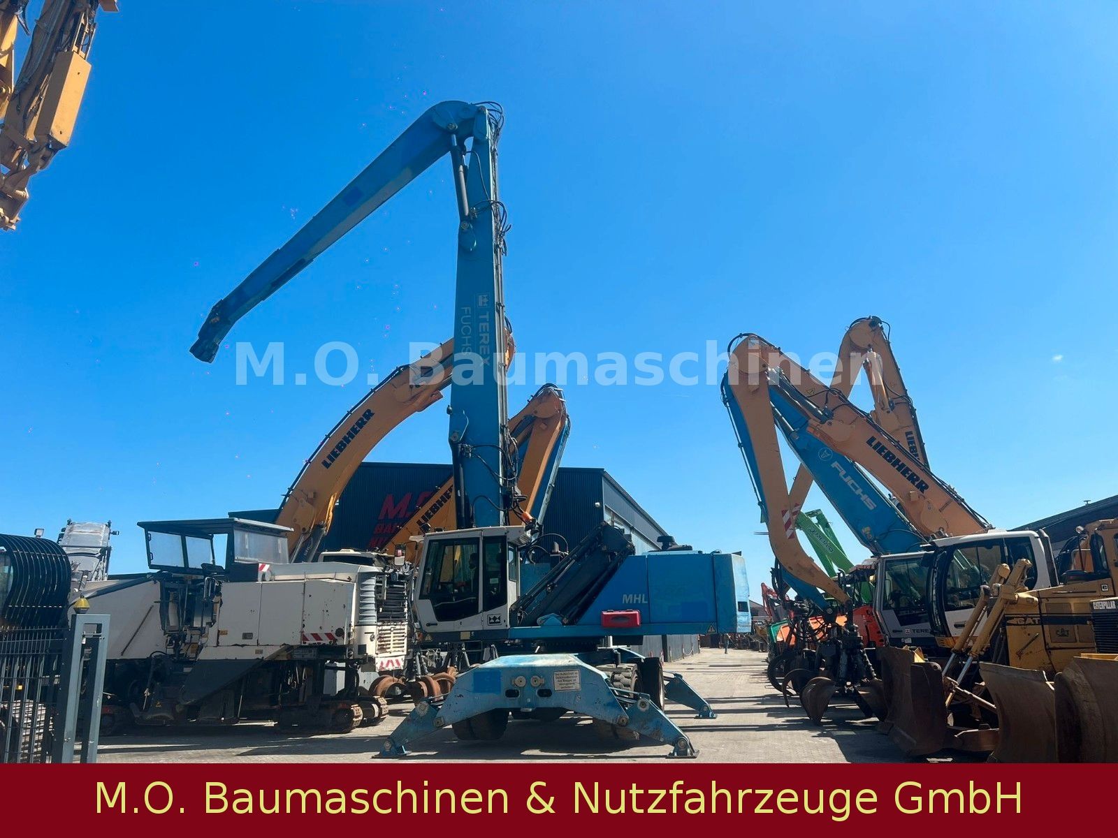 Fahrzeugabbildung Fuchs MHL 360 /Verstellbare Kabine/Magnetanlage/
