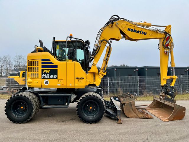 Komatsu PW118MR-11 mit Powertilt, GRL, 2x TL, Gabel