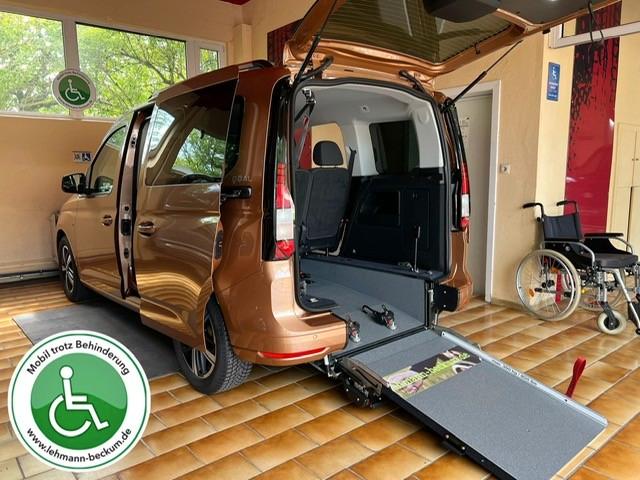 Volkswagen Caddy Goal Rollstuhlrampe Kam Nav digCo 17"