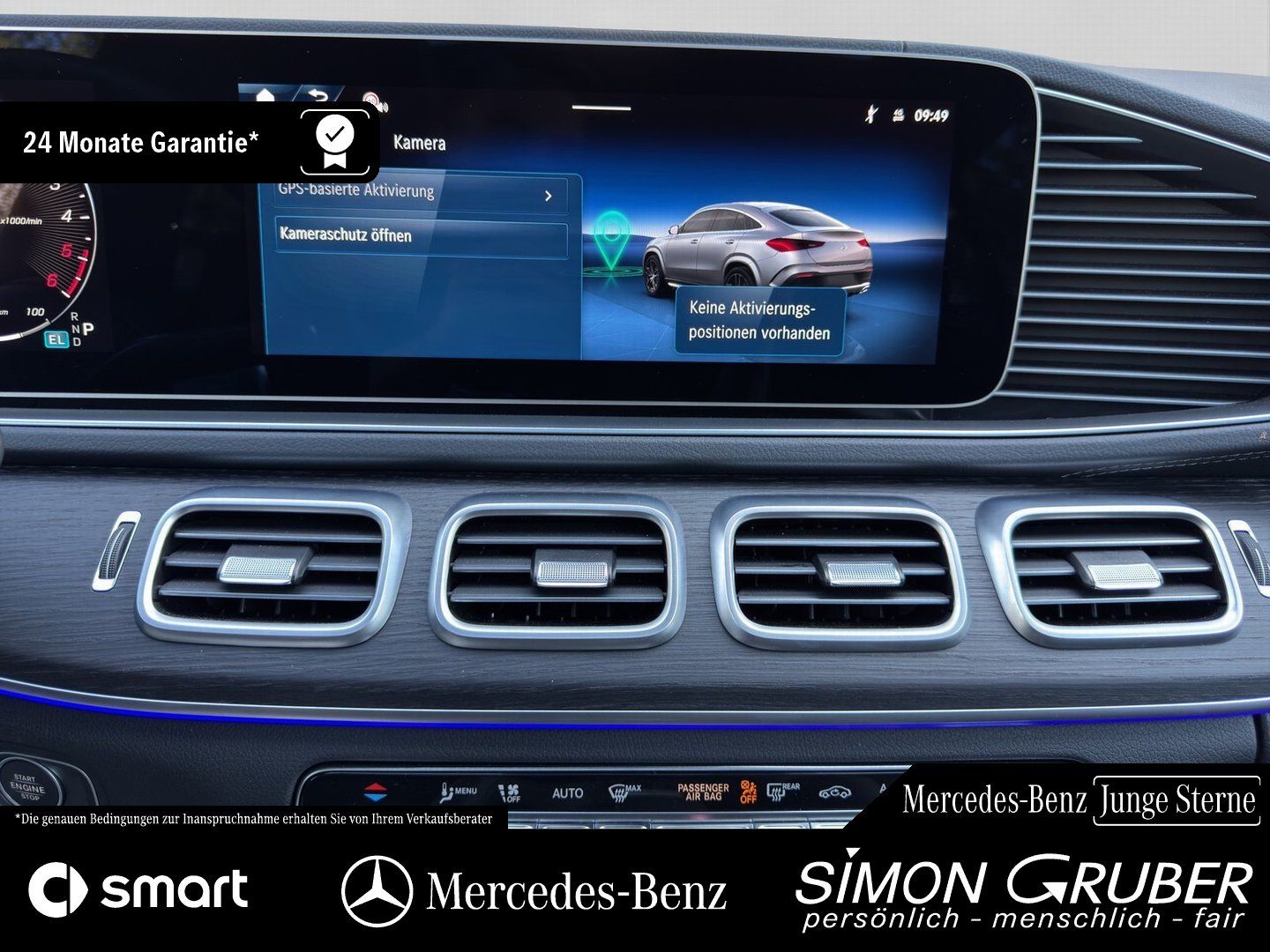 Fahrzeugabbildung Mercedes-Benz GLE 350 de 4M Coupe Sitzklima Airmatic Pano Burm