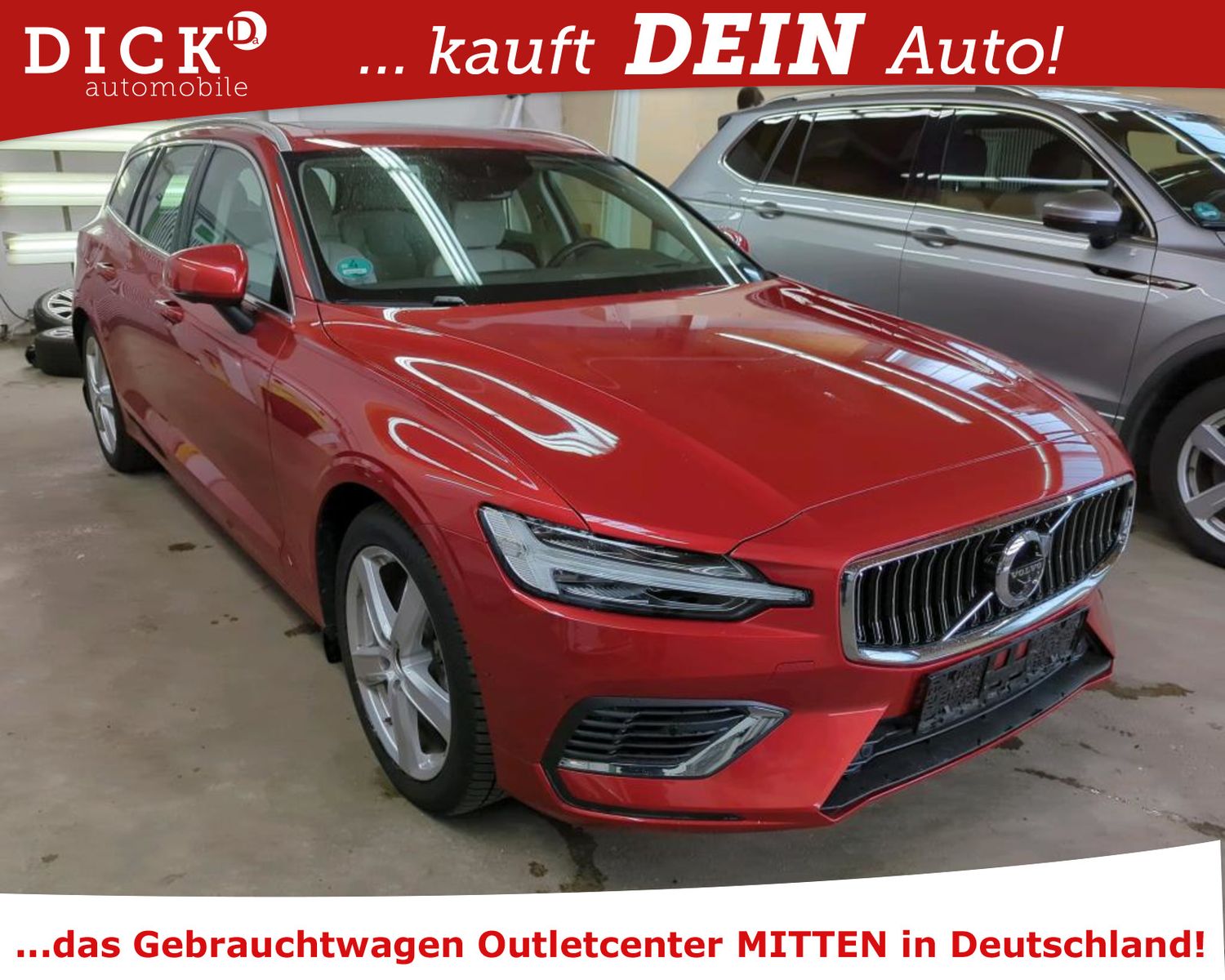 Fahrzeugabbildung Volvo V60 T6 Hyb AWD Core LED/SHZ/H&K/HUD/PANO/360°/8F