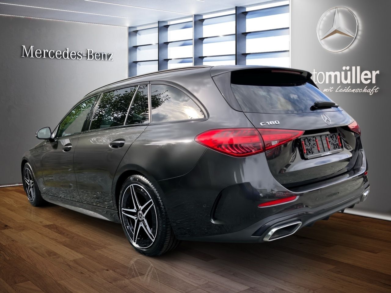 Fahrzeugabbildung Mercedes-Benz C 180 T AMG+NIGHT+PANO+AHK+LENKRADHEIZ+AMBIENTE+