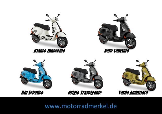 Vespa GTS 125 Super Sport  Modell.2025 Keyless EU5+