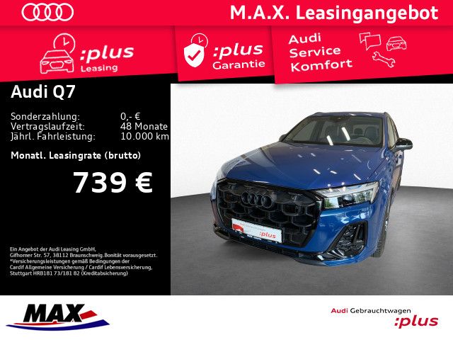 Q7 50 TDI quattro S-LINE MATRIX LED+PANO+AHK+HUD