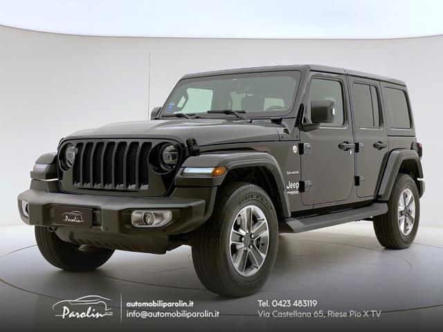 Jeep JEEP Wrangler Unlimited 2.2 Mjt II Sahara Pelle-