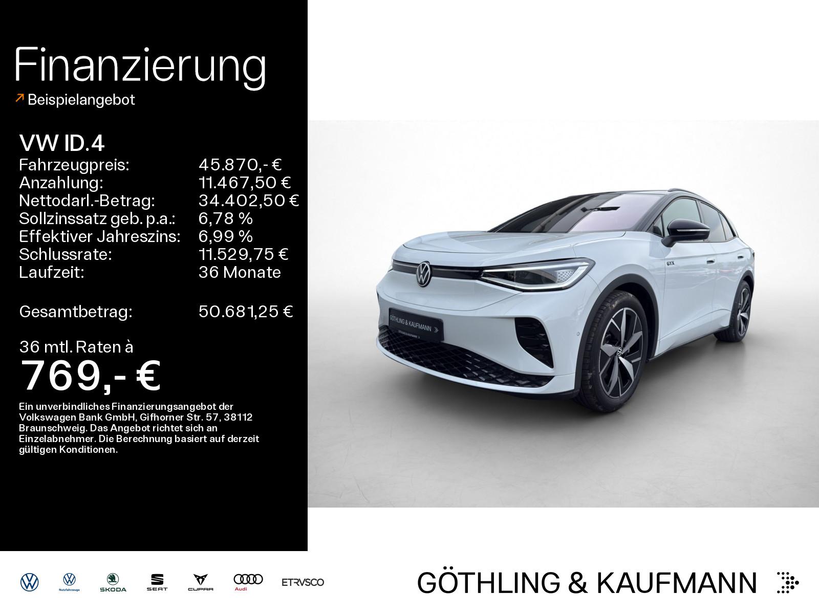 Volkswagen ID.4 GTX 82kWh*4M*NAVI*WP*AHK*KAM*EL.HECK*ASG*IQ