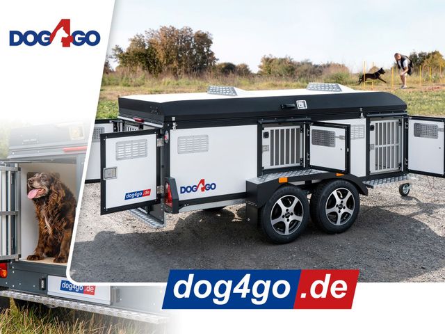 Blyss AKTION Hundeanhänger  Dog4Go 750kg 305x128x77cm