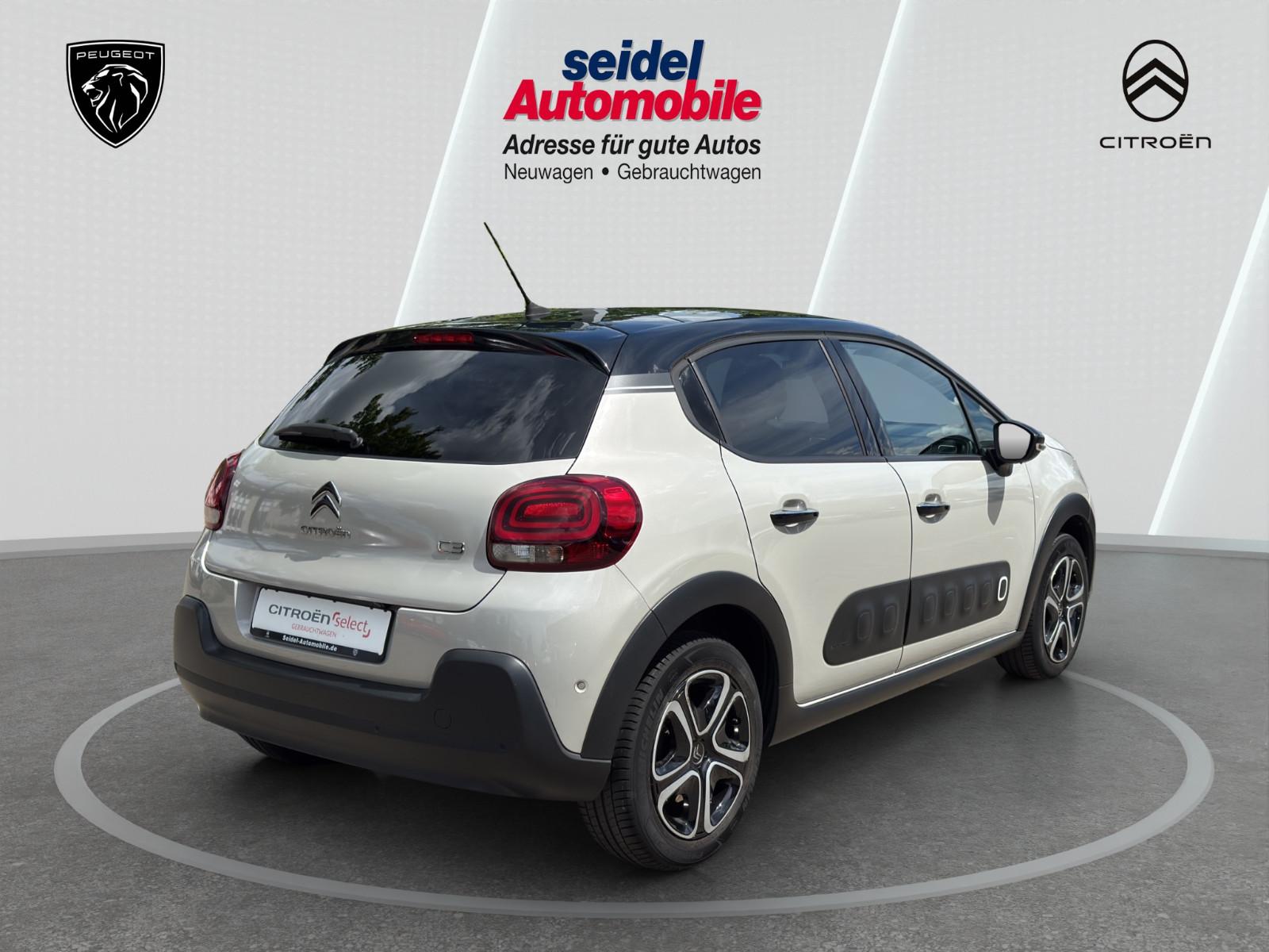 Citroën C3 PureTech 1.2 110 Shine wenig KM, BiColor