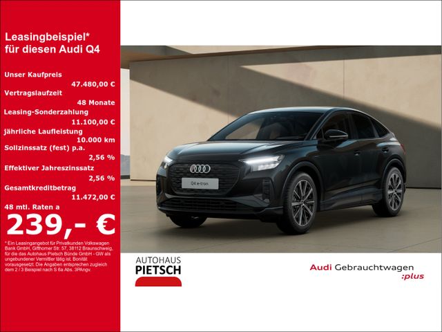 Audi Q4 Sportback 45 77 kw AHK ACC Navi Head-Up