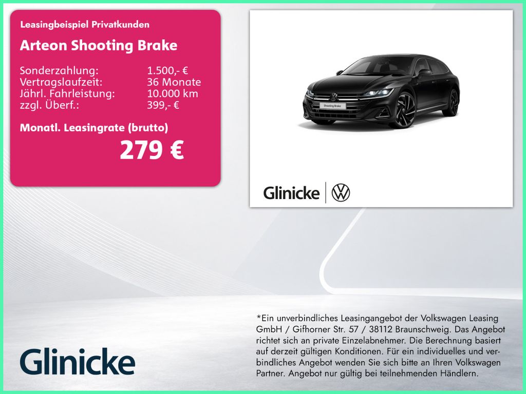 Volkswagen Arteon Shooting Brake R-Line 2.0 TDI AHK/Pano/DC