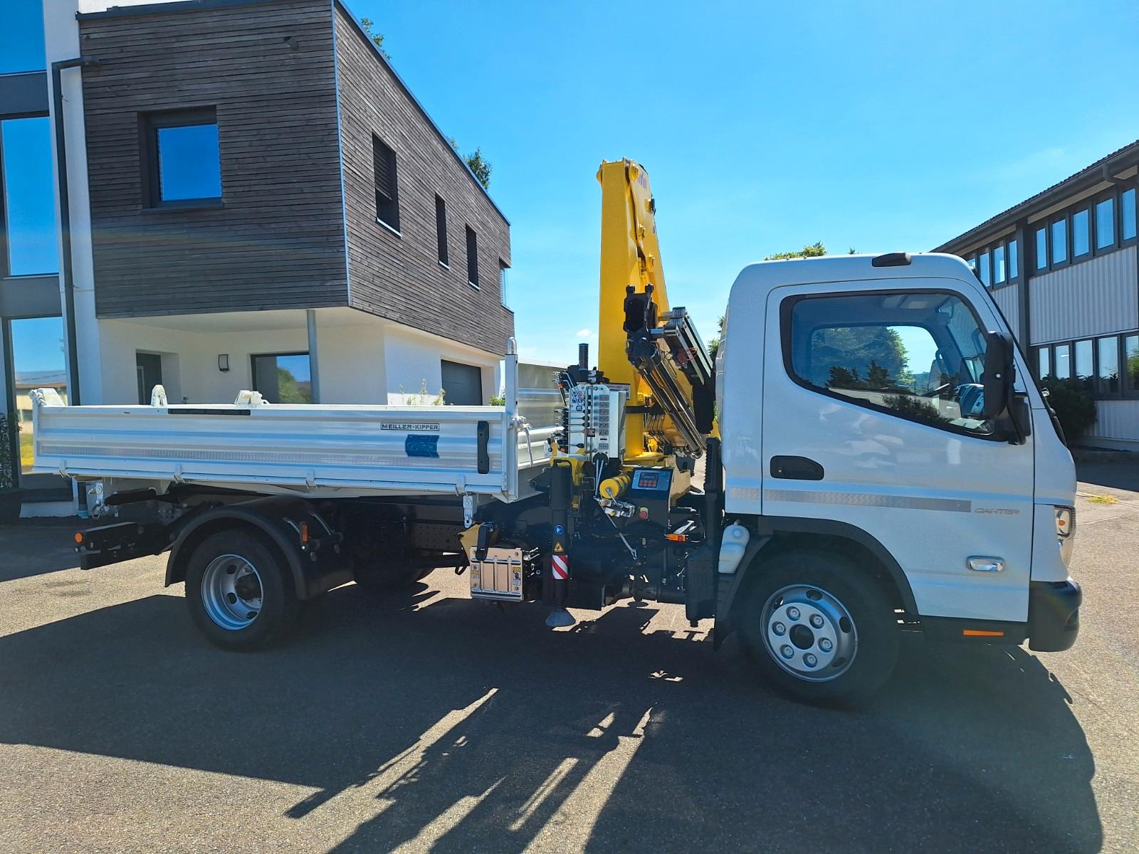 Mitsubishi Canter 7C18 Meiller+Kran/ 4000 km/ neuwertig!!