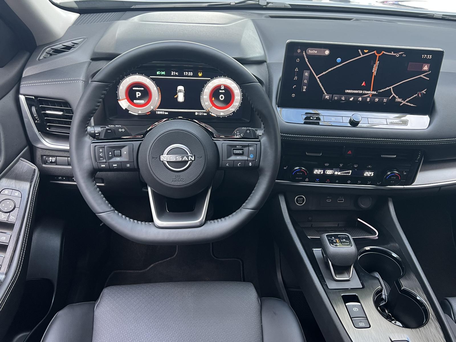 Nissan X-Trail N-Connecta 360°-Kamera Vollleder CarPlay, миниатюра 2