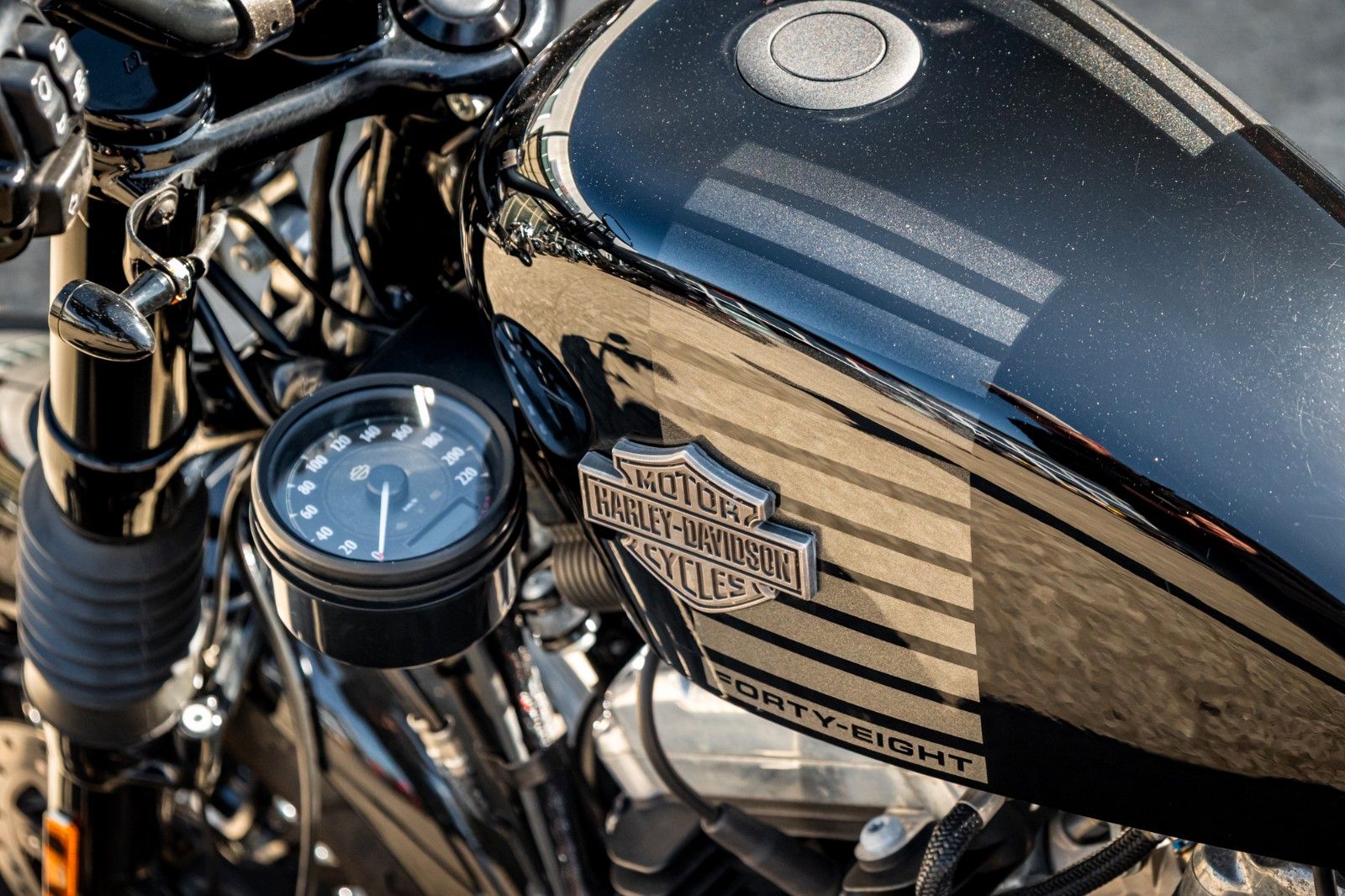 Fahrzeugabbildung Harley-Davidson XL1200X SPORTSTER FORTY-EIGHT - Falcon Auspuff -