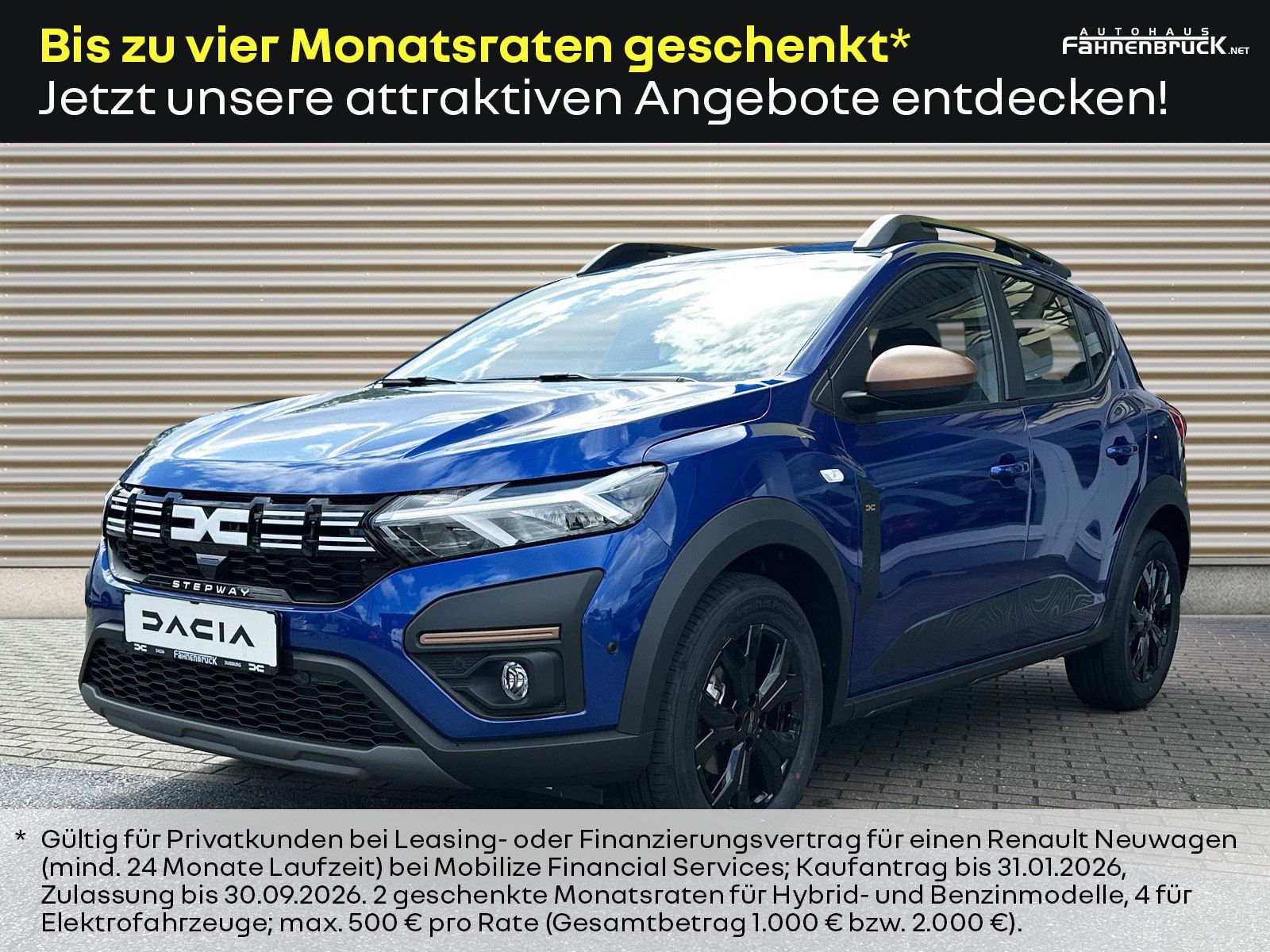 Dacia Sandero Stepway Extreme TCe 110 Sitzheizung PDC