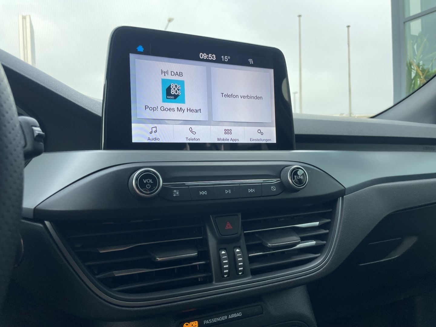 Fahrzeugabbildung Ford Focus Turnier ST-Line X VerkehrszeichenERK Kamer