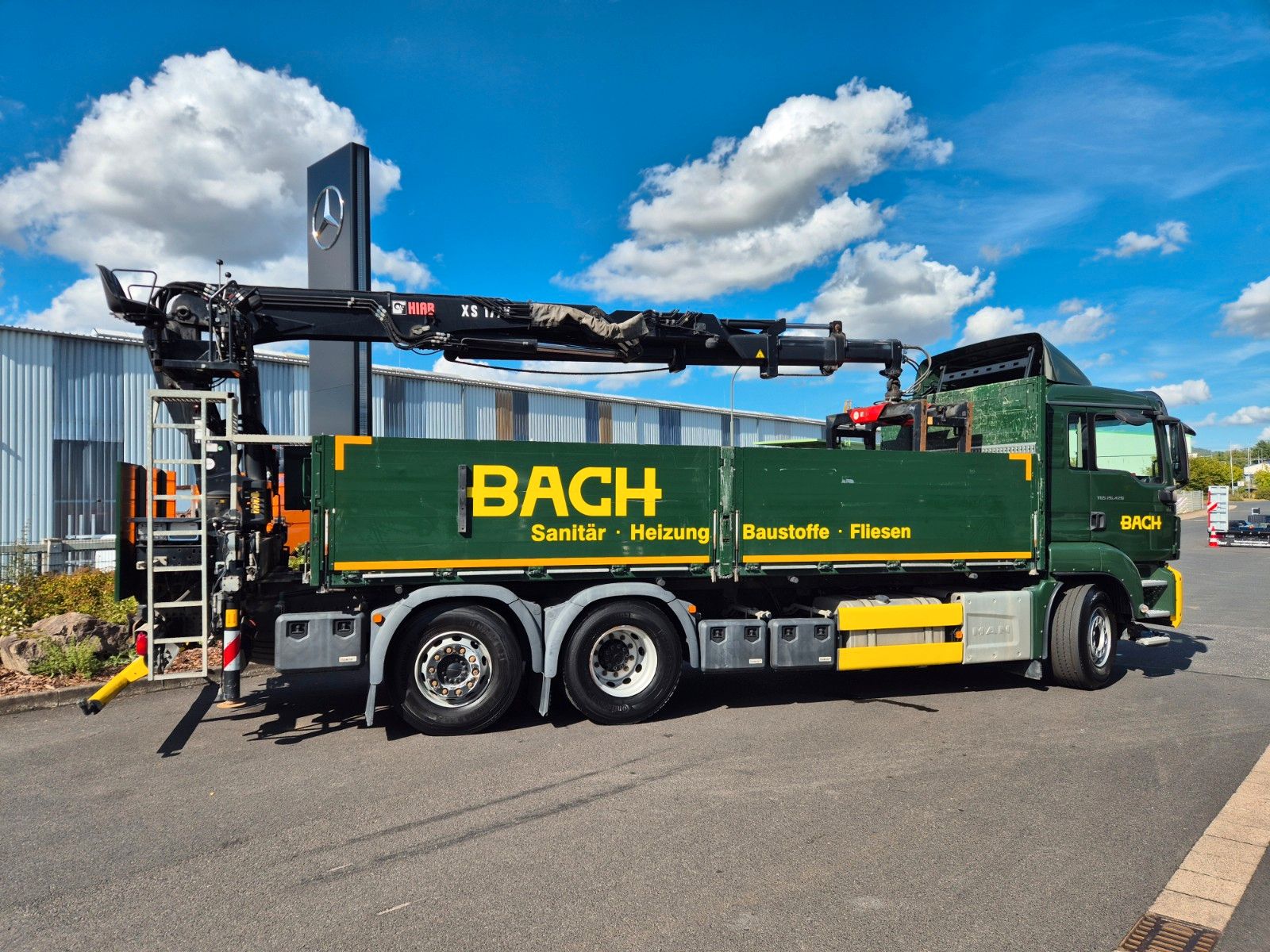 Fahrzeugabbildung MAN TGS 26.420 6x2-4 LL Hiab 177K PRO 2 Stück