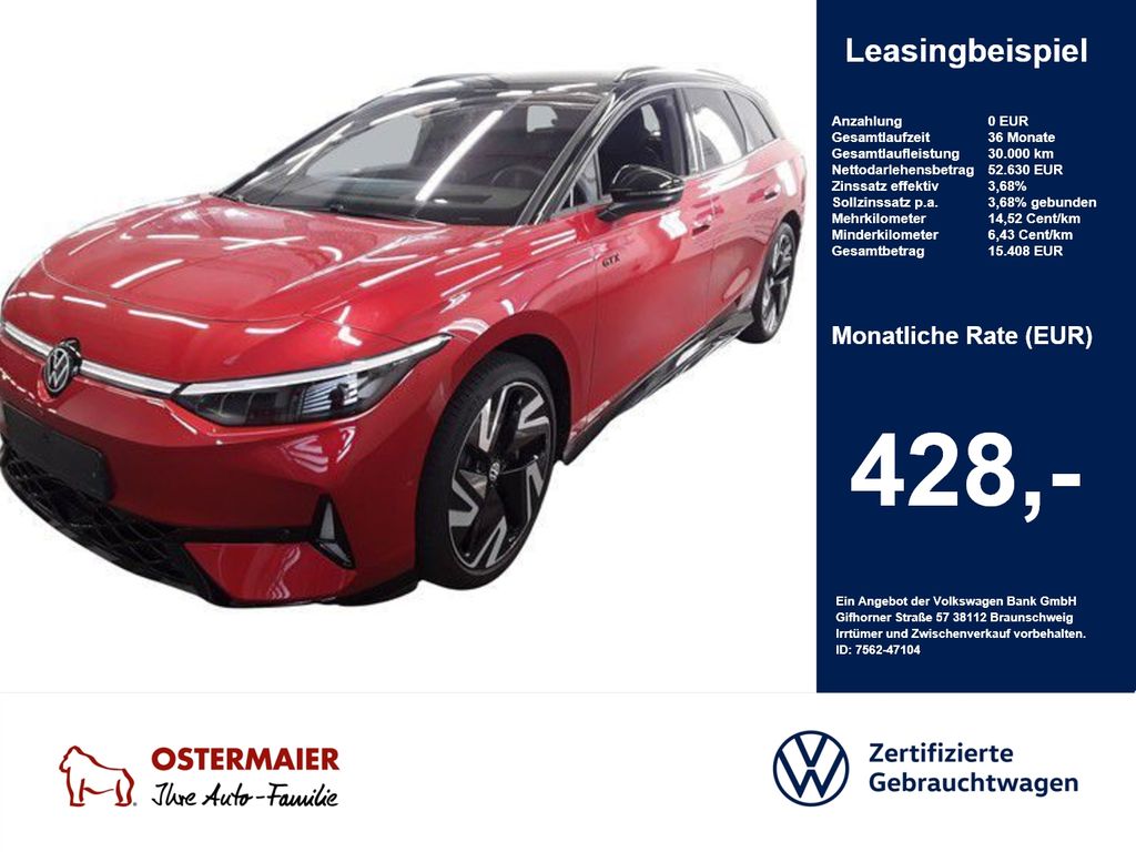 Volkswagen ID.7 Tourer GTX 340PS NP.81T ACC.5J-G.WÄRMEPUMPE