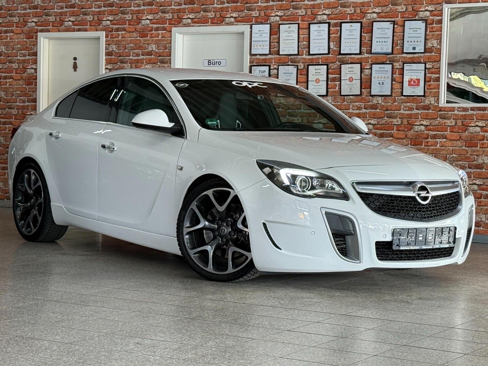Opel Insignia OPC 2.8 V6 Turbo | 325 ch | BVM | Sièges Recaro cuir | GPS | Caméra de recul | Xénon | Volant chauffant