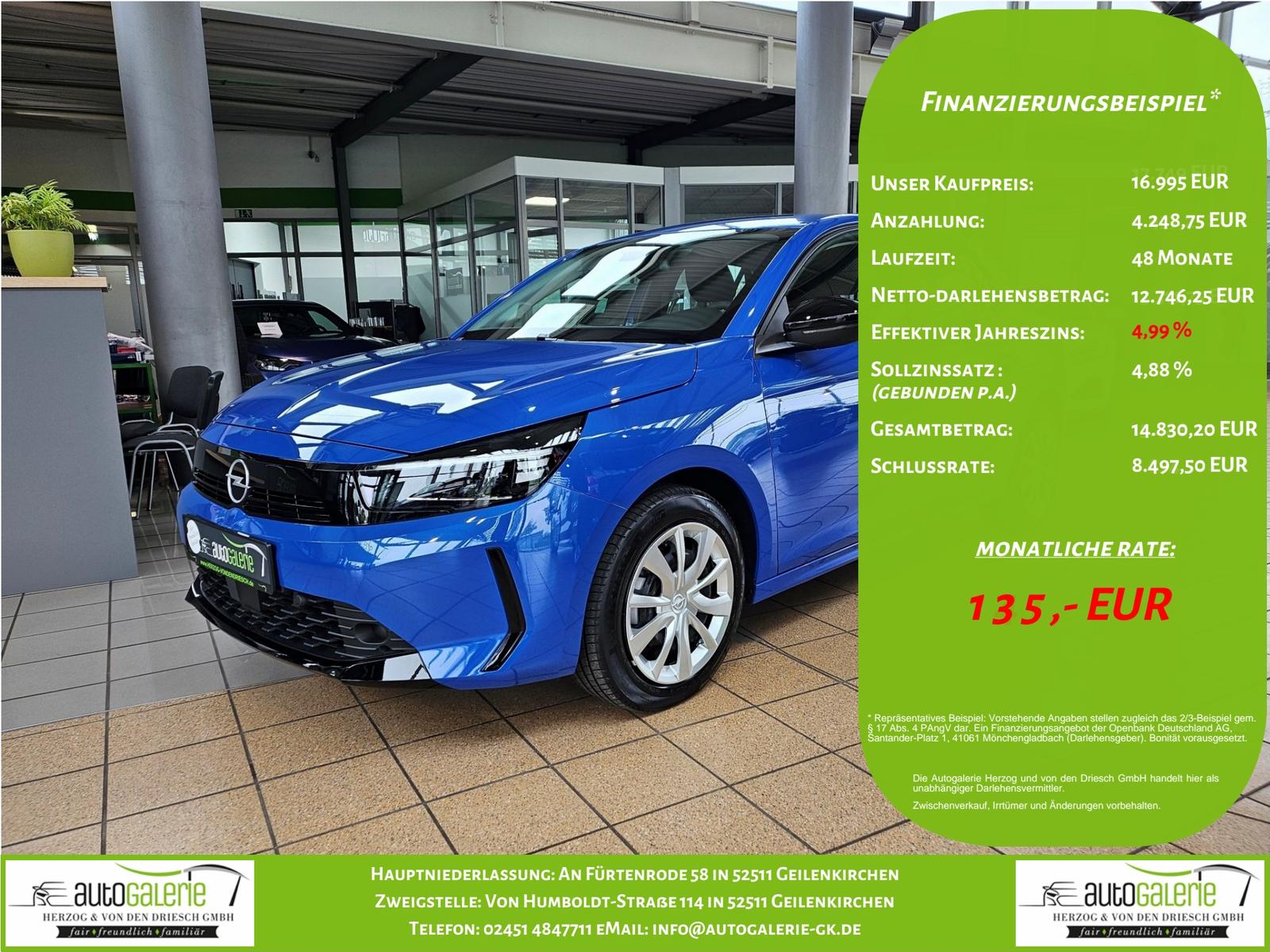 Opel Corsa 1.2 Direct Injection Turbo Edition