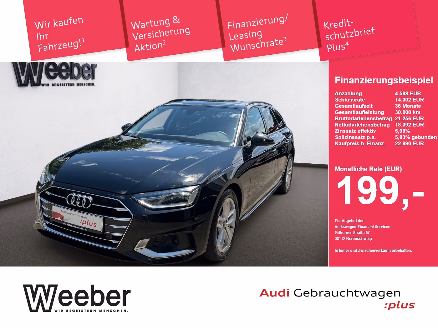 Audi A4 Avant advanced *SHZ*NAVI*AHK*PDC*LED*GRA*