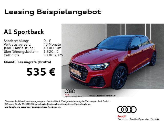 AUDI A1 Sportback 40 TFSI S line S tronic *SONOS*GRA*