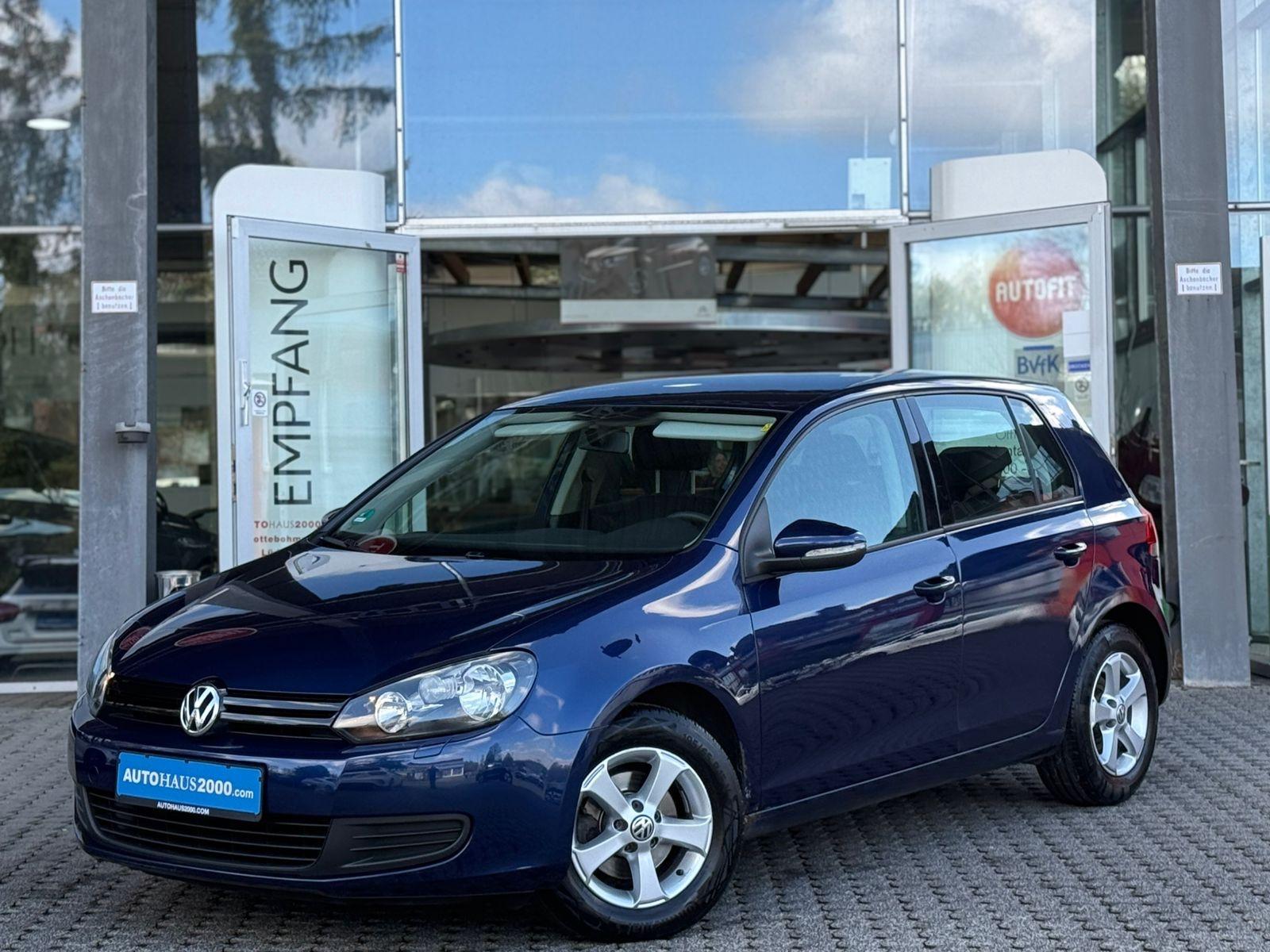 Volkswagen Golf VI 1,6 Trendline/1.VB/SCHECKHEFT/