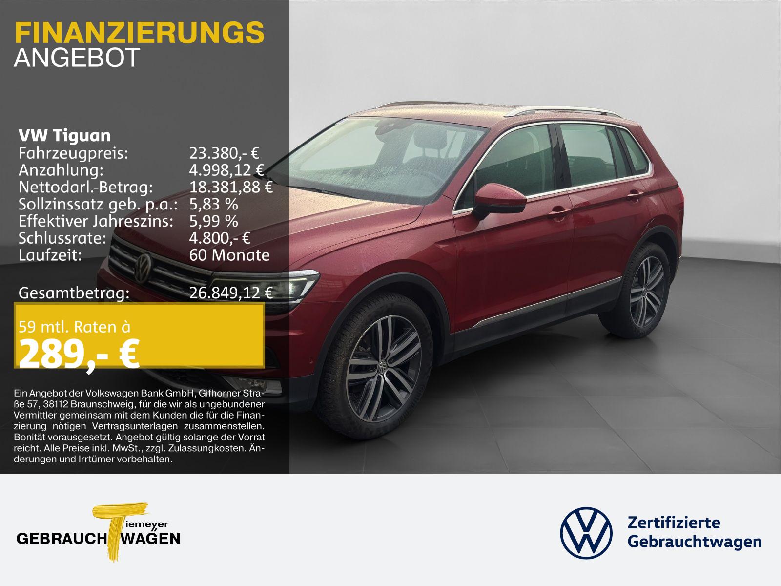 Volkswagen Tiguan 2.0 TSI DSG 4M HIGHLINE NAVI HuD KAMERA A