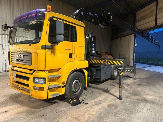 MAN TGA 18.360 4x2 TRACTOR + CRANE EFFER 305.11 / 6S