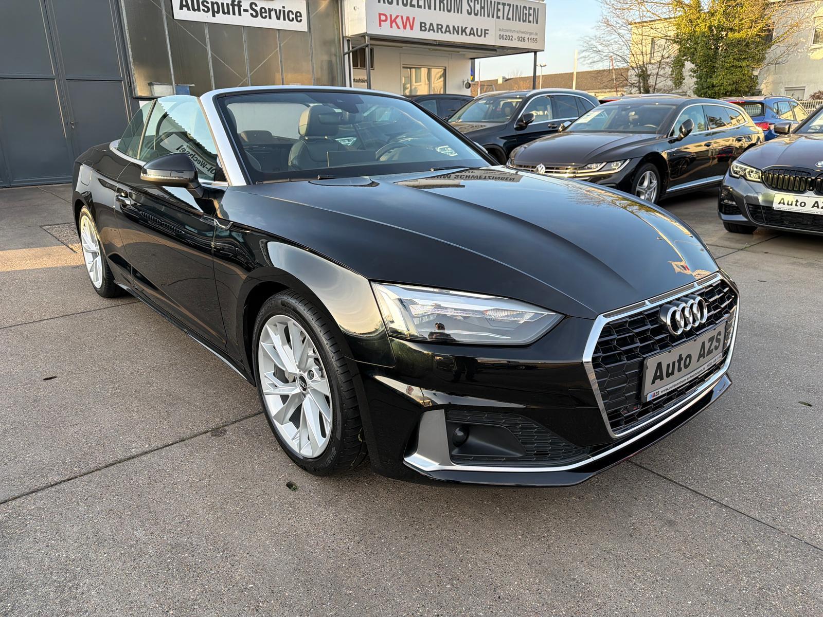 Audi A5 Cabrio/1.Hd/NAVI/LENKRADHEIZUNG/SHZ V+H/AHK