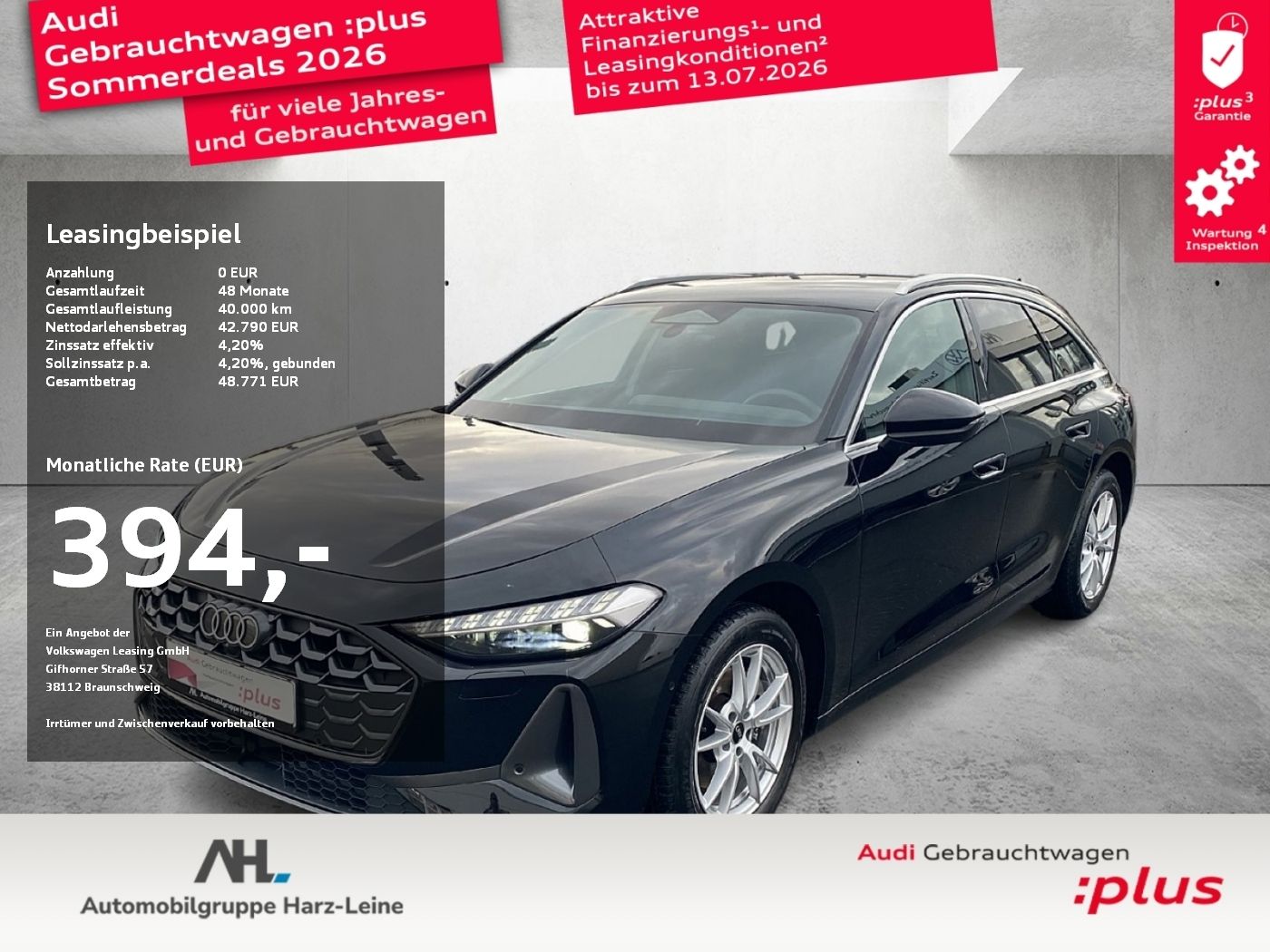 Audi A5 Avant TFSI advanced quattro S-tronic LED Plus