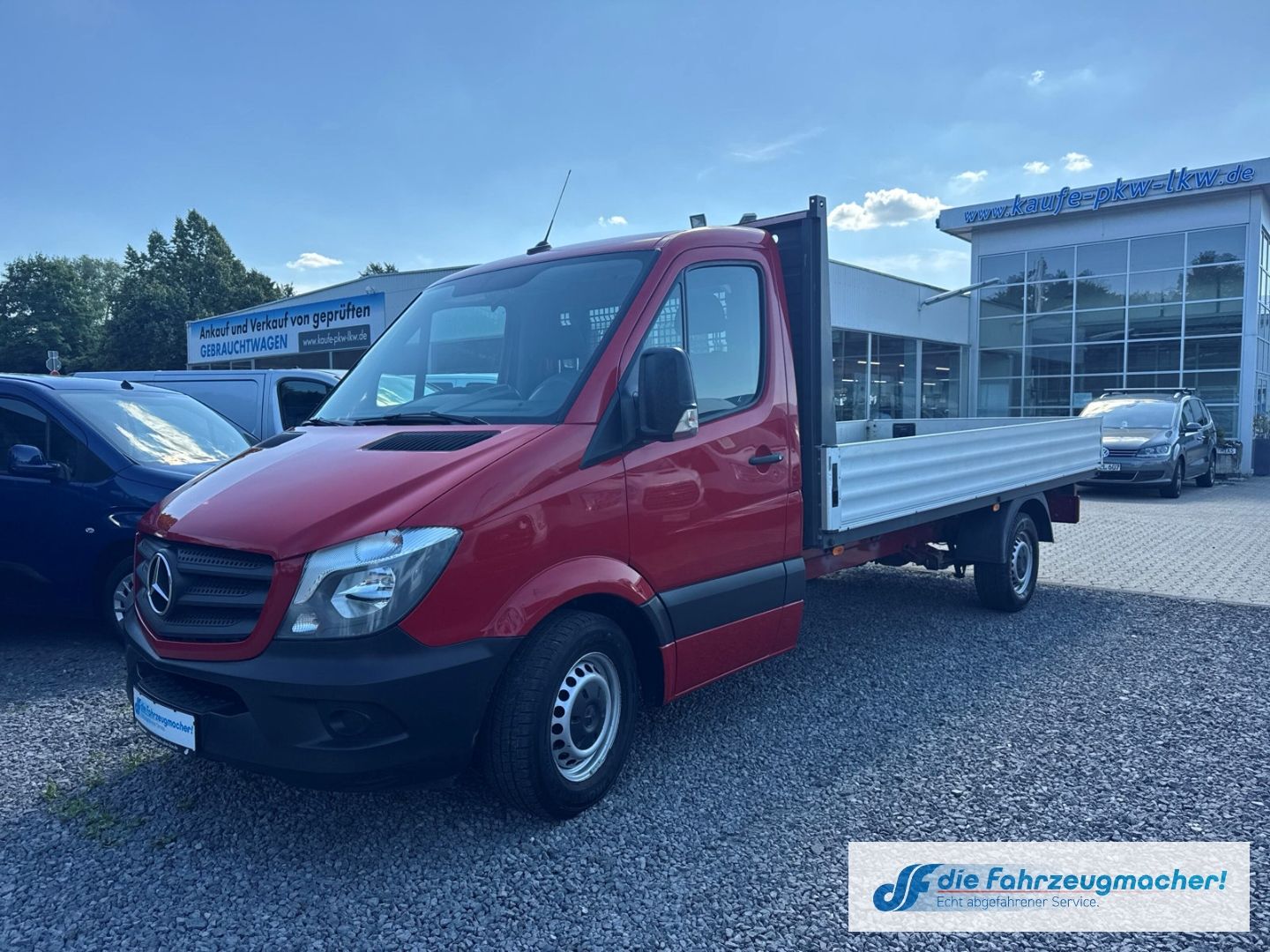 Fahrzeugabbildung Mercedes-Benz Sprinter II Pritsche 314 CDI  Klima el.SP Spieg.