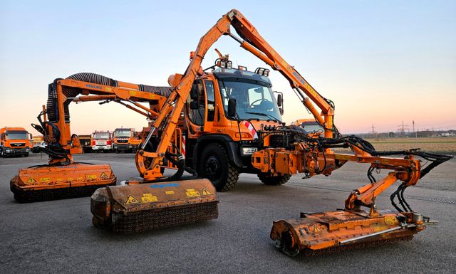 Unimog U500 Euro5 MULAG MKM700 Triomäher