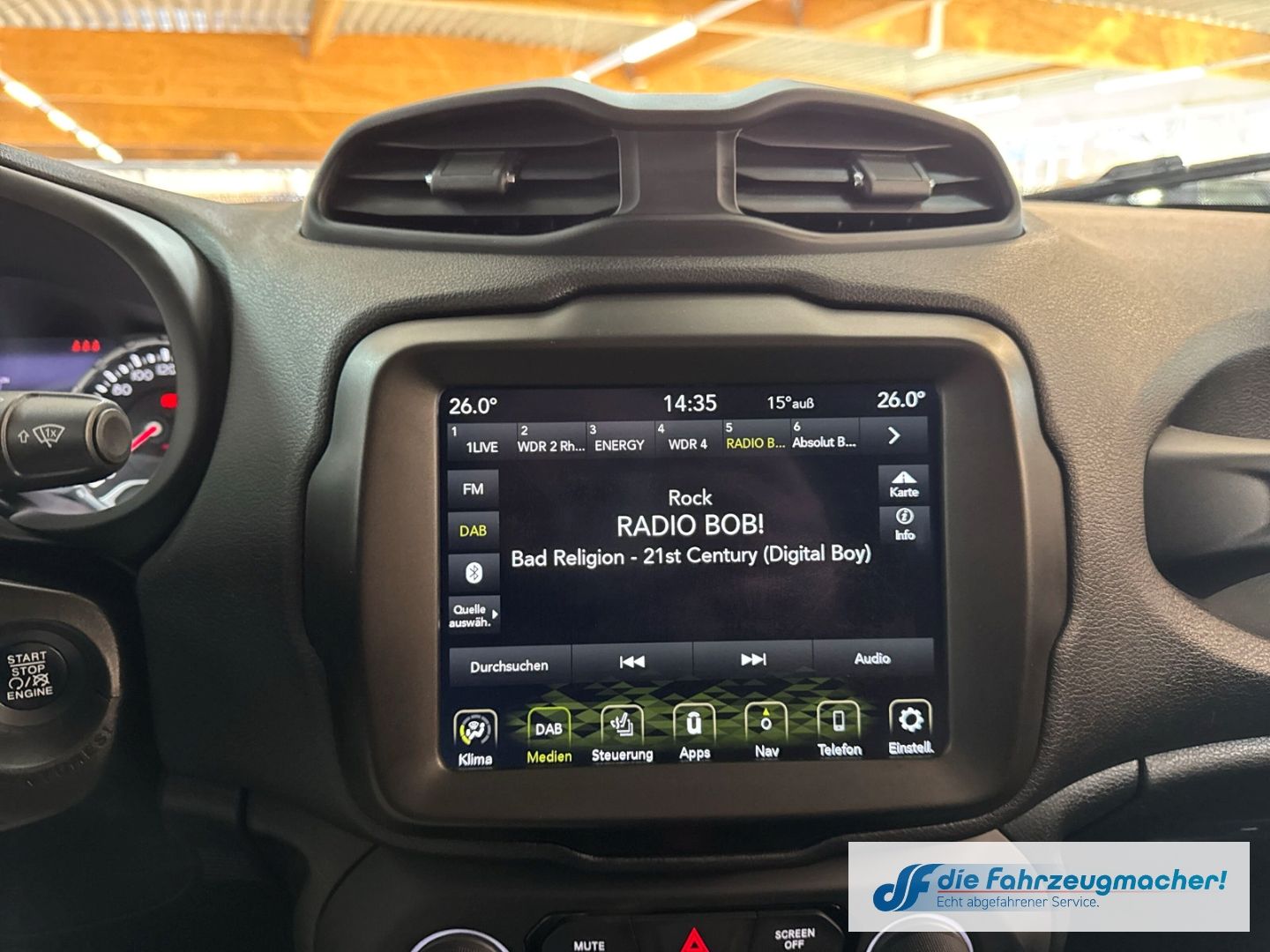 Fahrzeugabbildung Jeep Renegade Limited FWD Navi Soundsystem ACC DAB Am