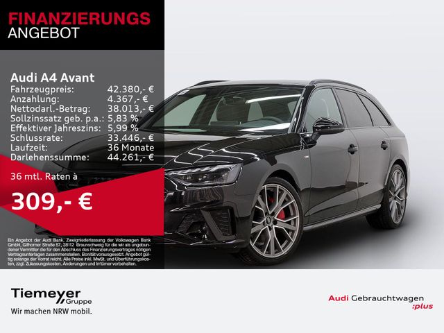 Audi A4 Avant 40 TFSI Q 2x S LINE LM19 AHK MATRIX LED