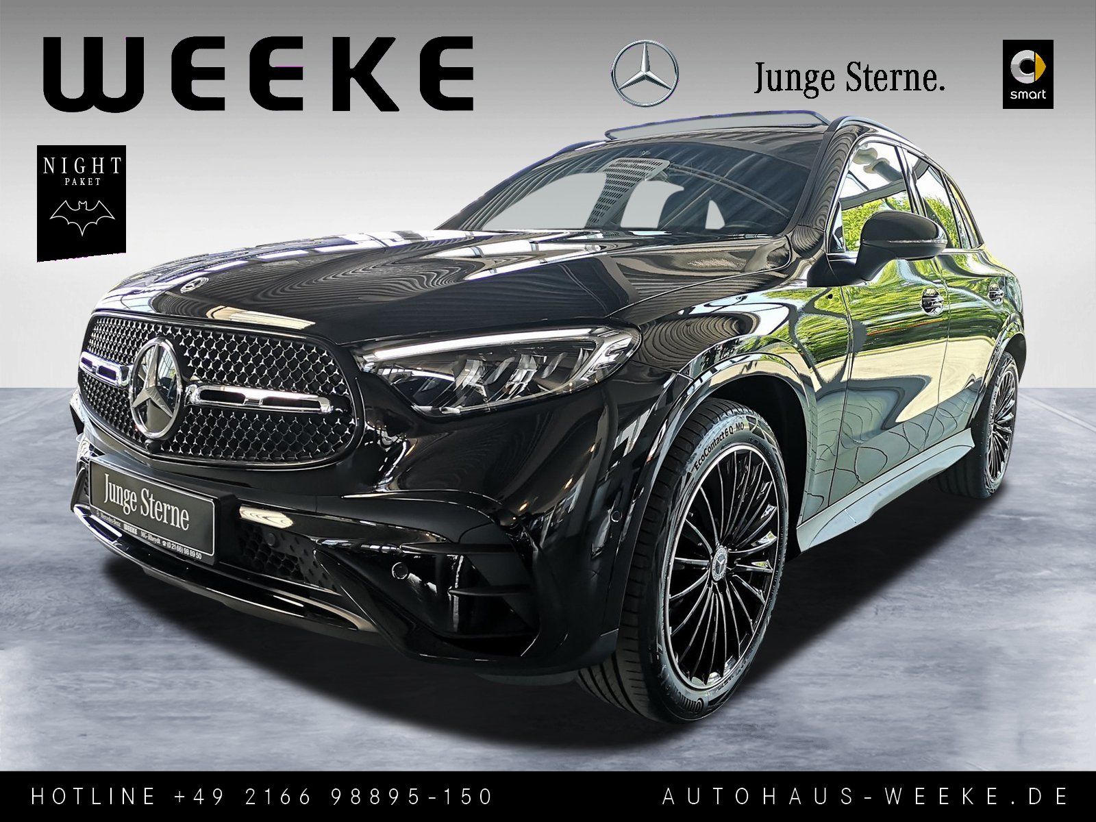 MERCEDES-BENZ GLC 300 AMG+PANORAMA-SD+AHK+DISTRONIC+NIGHT+20ZO