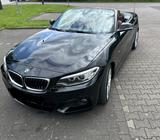 BMW 220d Cabrio Modell M Sport Paket  (Voll-Leder) - BMW 220 von privat