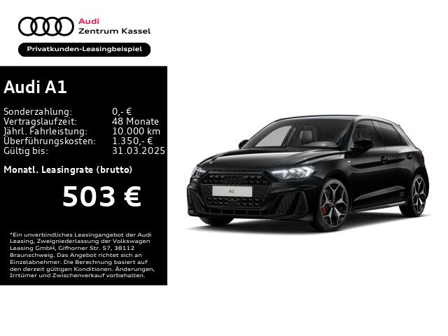 Audi A1 SB S line 40 TFSI LED Navi Sonos Kamera 18"