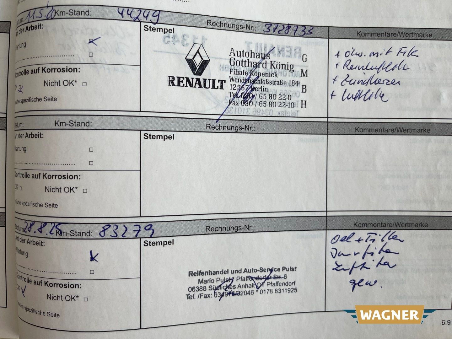 Fahrzeugabbildung Renault Twingo Dynamique leichter Frontschaden
