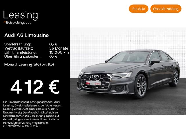 Audi A6 Limousine 45 TFSI qu.S line RFK*Virtual*Sound