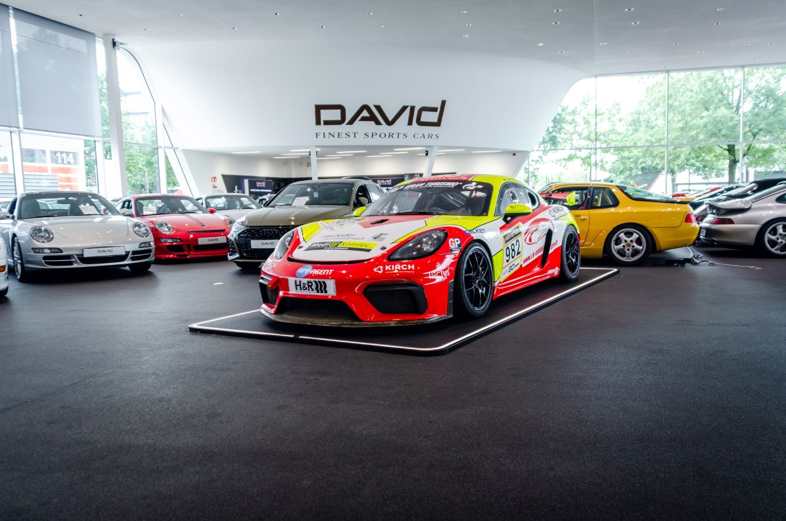 Porsche Cayman GT4 Clubsport MR DMSB Manthey