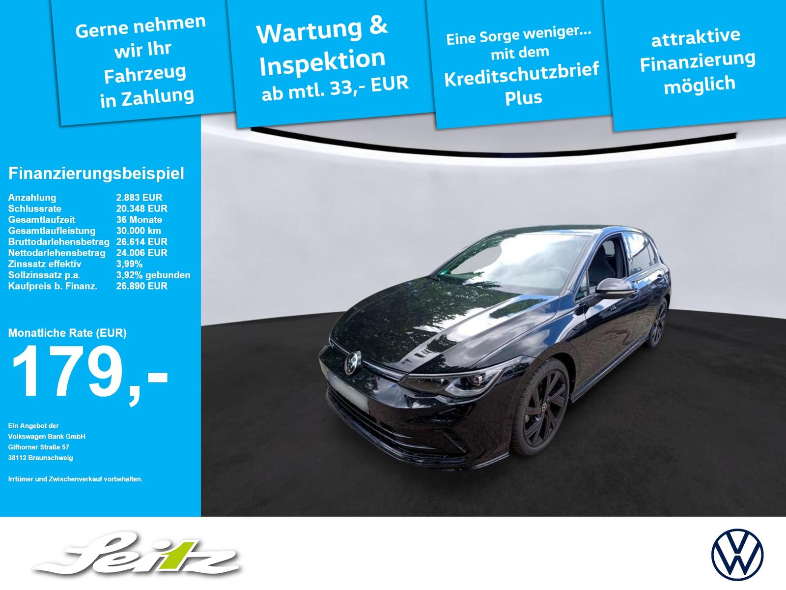Volkswagen Golf VIII 1.5 eTSI R-Line *AHK*HARMAN*MATRIX*
